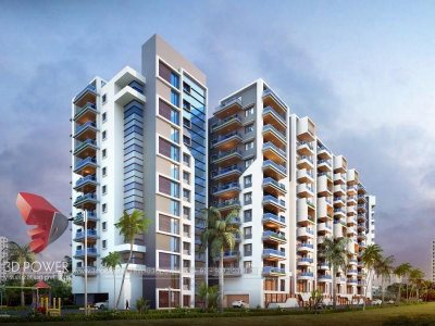 front-view-apartment-day-view-3d-architectural-animation-architectural-Mahabalipur-rendering-company